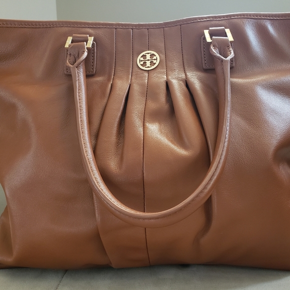 Tory Burch Leather Tote - Picture 1 of 5